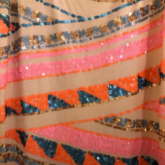 Multi-colored Sequin Shell - Picture 2 of 5